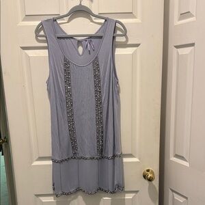 Next Blue Sleeveless‎ Tank Top or dress